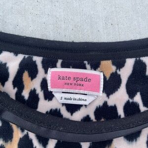Kate Spade Leopard Print Long Sleeve